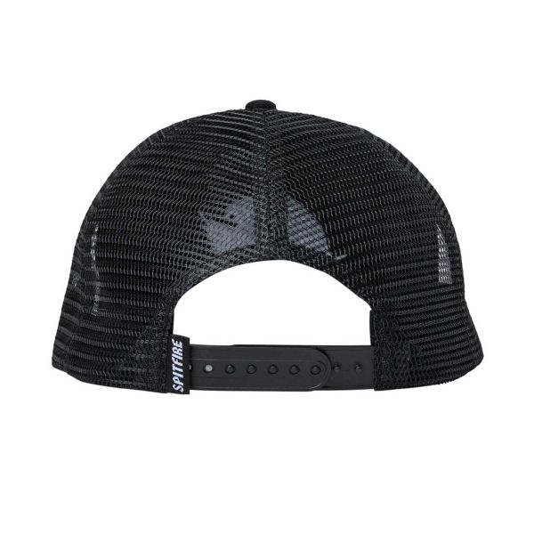 Spitfire. Flying Classic Snapback Hat. Black/ White/ Blue.