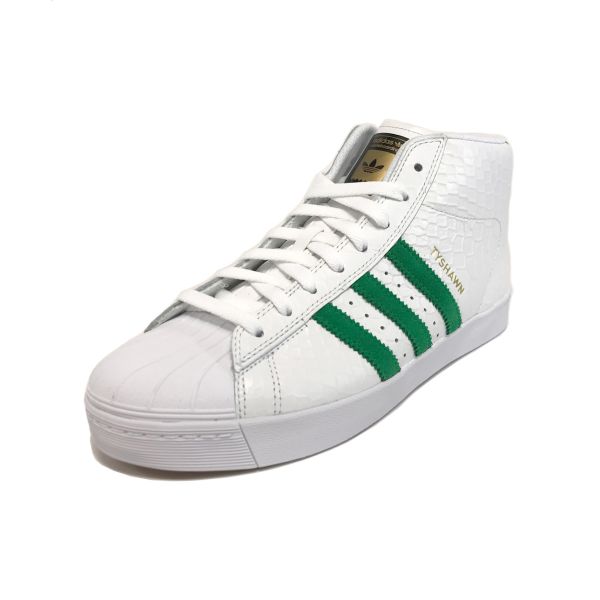 grosor Fruta vegetales Ascensor adidas. Tyshawn Pro Model. White.