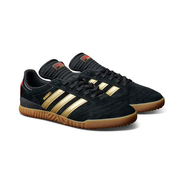 adidas. Busenitz Indoor Super. Metallic/Scarlet.