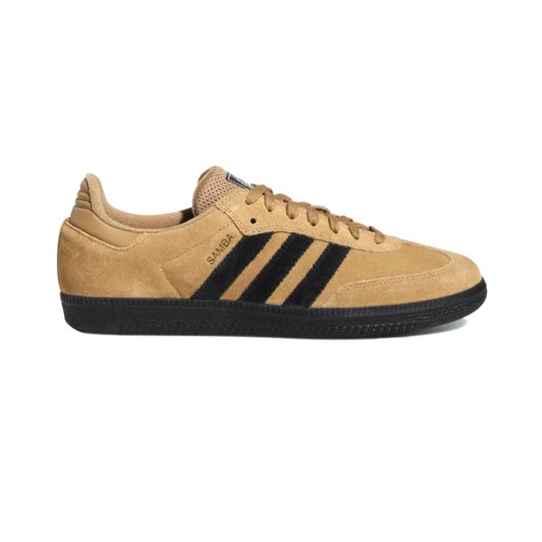 adidas. Samba Shoes. Cardboard/Core Black/Blue Bird.