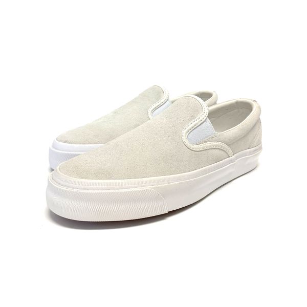 Converse Cons. One Star Slip On Pro. White Suede.