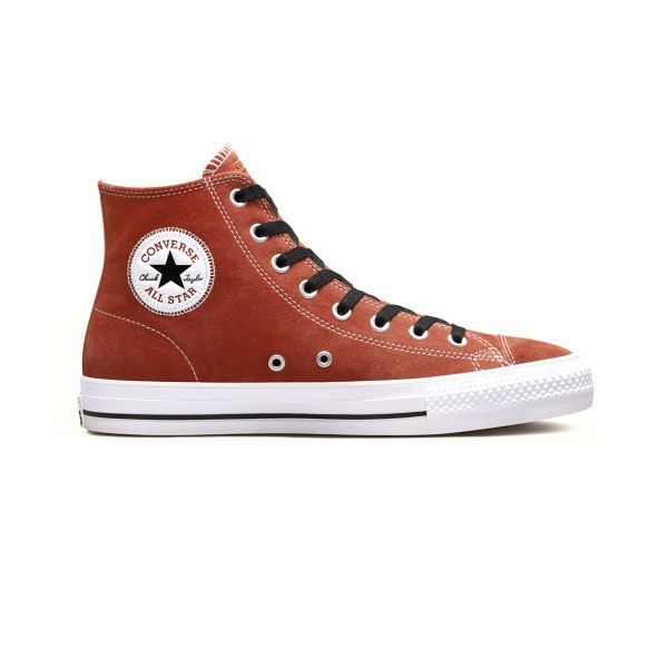 Converse Chuck Taylor All Star Pro HI. Dark Terracotta/Black/White.