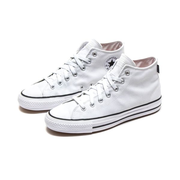 Converse Cons. Mid. White/White/Black.