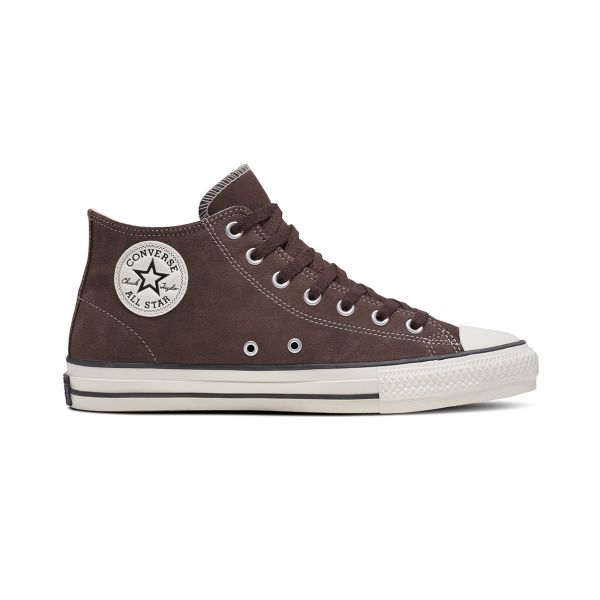 Converse Cons. CTAS Pro Mid Suede. Fresh Brew Egret Black