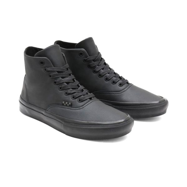 Makkelijk te lezen Begin opvoeder Vans. Skate Authentic High. Pearl Leather/Black.