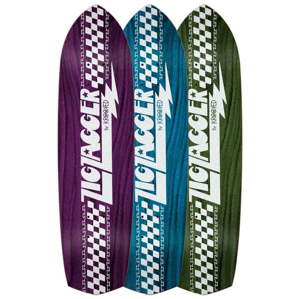 スケートボード krooked ZIP ZAGGER 8.62 KROOKED ZIP ZAGGER OG GRAPHIC RECOLOR DECK 8.62