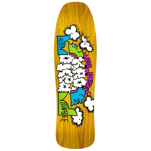 Krooked. Ray Barbee Pro Clouds Deck 9.5. Brown Woodgrain.