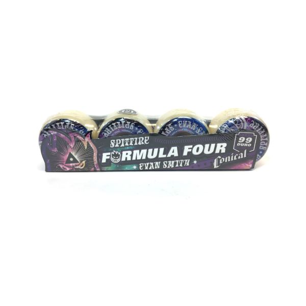 Spitfire Formula Four 99A ホイール52mm Spitfire - 99 Formula 4 Black Orange Swirl Classics (52mm