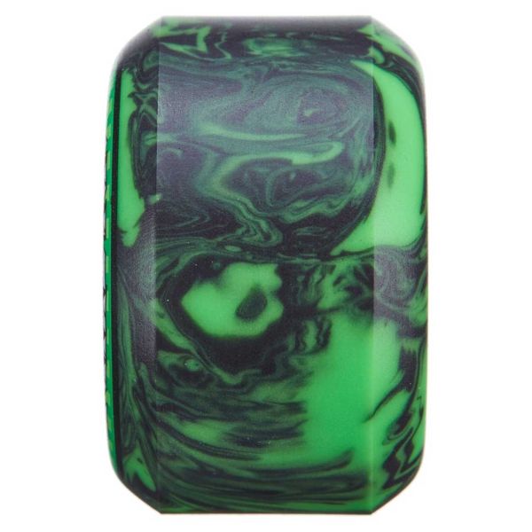 Spitfire. F4 99 Conical Full Shape. Green/Black Swirl.