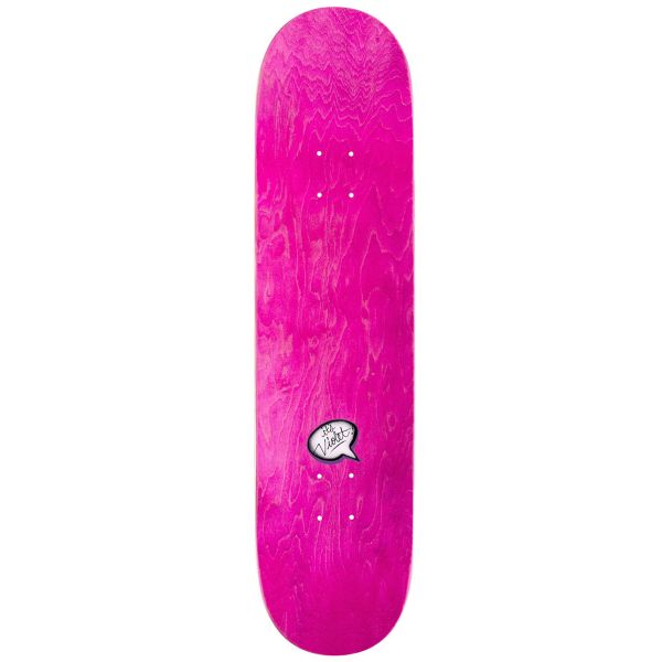 It's Violet! Skateboards. Peace (Psalm 91) Deck. Pink.