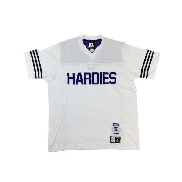 adidas Originals Men's Hardies Jersey, white/purple/black, Large :  : Fashion