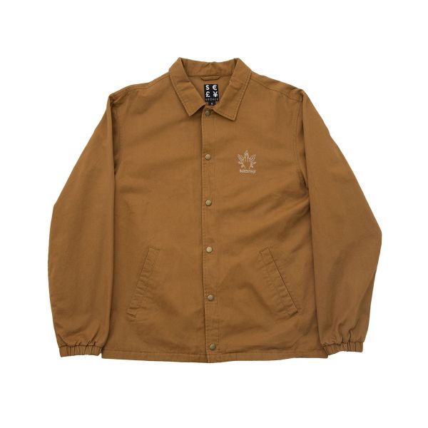 Bronze 56K. Weed Finger Coaches Jacket. Hashbrown