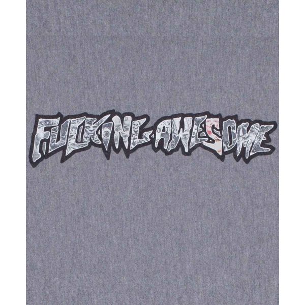 【FUCKING AWESOME】Fucking Awesome Actual Visual GuidanceTee Fucking Awesome. Actual Visual Guidance Hoodie. Grey Heather.