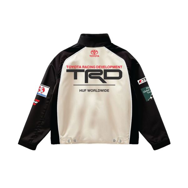 HUF x TRD. Podium Racing Jacket. Multi-Color Print.