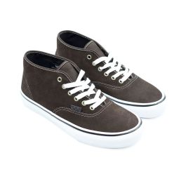 【VANS】SKATE AUTHENTIC SUEDE BROWN/黒ソル★急いで VANS】SKATE AUTHENTIC SUEDE BROWN/黒ソル☆急いで