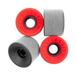 The Heated Wheel. Phasecaster Sofa Tone. 56mm. 78a. Black/ Red.