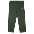 DIME チノパン（オリーブ） Dime. Chino Pants. Dark Olive.