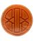 808 Skate. Medallion Wax. Orange.