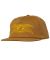 Anti-Hero. Basic Eagle Snapback Hat. Brown/ Gold.