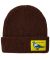 Anti-Hero. Lil Pigeon Label Beanie. Brown/ Yellow.