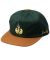 Baker. PMA Snapback. Green/Brown.
