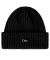 Dime. Classic Rib Beanie. Black.