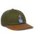 HUF. Melt 5 Panel Snapback Hat. Green.