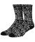 HUF. Fuck It Flyer Sock. Black.