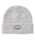 Real. Oval Cuff Beanie. Grey.