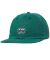 Krooked. Eyes Strapback Hat. Green Denim.