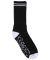 Krooked. Multi Flowers Sock. Black/Black.