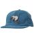 Real. Street Cleaner Snapback Hat. Bleached Denim.