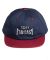 Sci-Fi Fantasy. Biker Hat. Navy / Red.