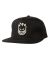 Spitfire. Big Head Snapback Hat. Black/ White.