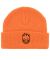 Spitfire. Bighead Cuff Beanie. Orange/Black.