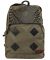 Spitfire. Big Head Swirl Backpack. Olive / Black.