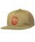 Spitfire. Big Head Snapback. Tan/Red.