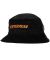 Spitfire. Script Bucket Hat. Black.
