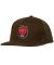 Spitfire. Bighead Fill Snapback. Brown/Red.