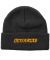 Spitfire. Flames Script Beanie. Charcoal.