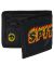 Spitfire. Flames Script Wallet. Black.