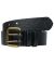 Spitfire. Leather Belt. Black.