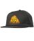 Spitfire. Hellfire Snapback Hat. Charcoal.