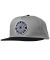 Spitfire. Classic 87 Swirl Snapback Hat. Grey/ Black.