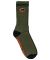 Spitfire. Eternal Fill Embroidered Sock. Olive.