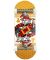 808 Skate x Teak Tuning. 32mm Alii Fingerboard Complete. Black Wheels.