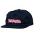 Venture. Throw Snapback. Navy/Red.