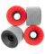 The Heated Wheel. Phasecaster Sofa Tone. 56mm. 78a. Black/ Red.