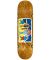 Krooked. Gonz Family Affair Wheel Wells Deck 9.0 x 33.25 - 15.02 WB. Brown.