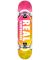 Real. Island Oval Complete 7.5. Pink/Orange Fade.